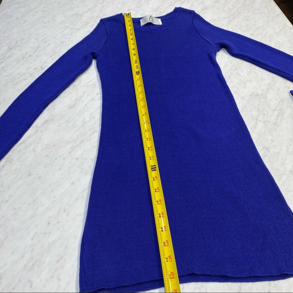 K-fashion Blue knit dress - Picture 12 of 16